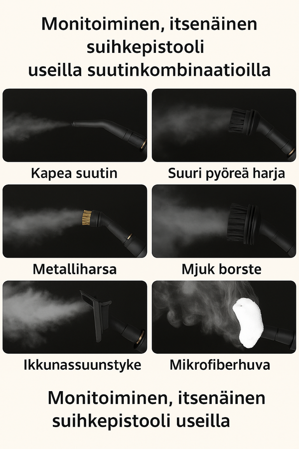 Tehokas Höyrypuhdistaja Kotiin